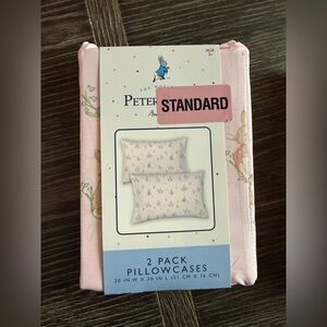 NWT Peter Rabbit Standard Pillowcases